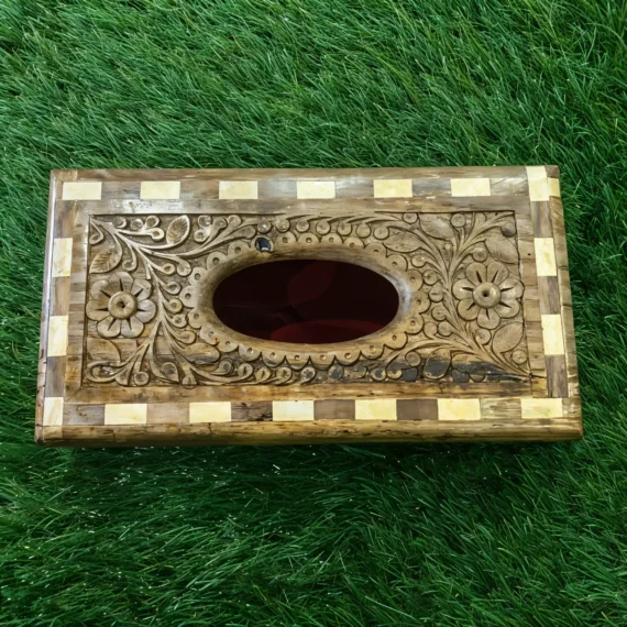 Tukri Carving Tissue Box