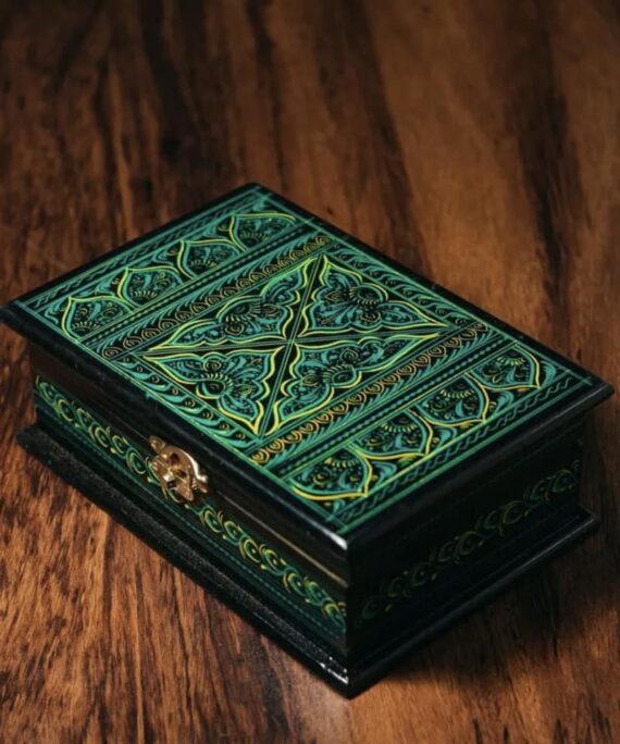 green Quran box