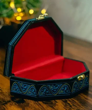 Blue Nakshi Jewellery Box