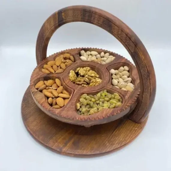 Wooden Dry Fruit Basket