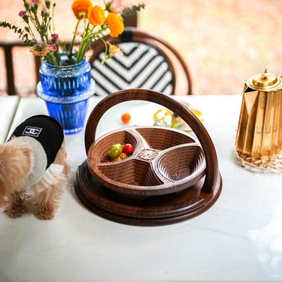 Wooden Dry Fruit Basket