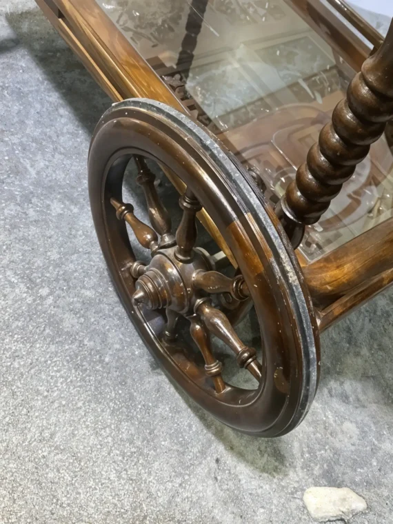 Solid Wood Tea Trolley